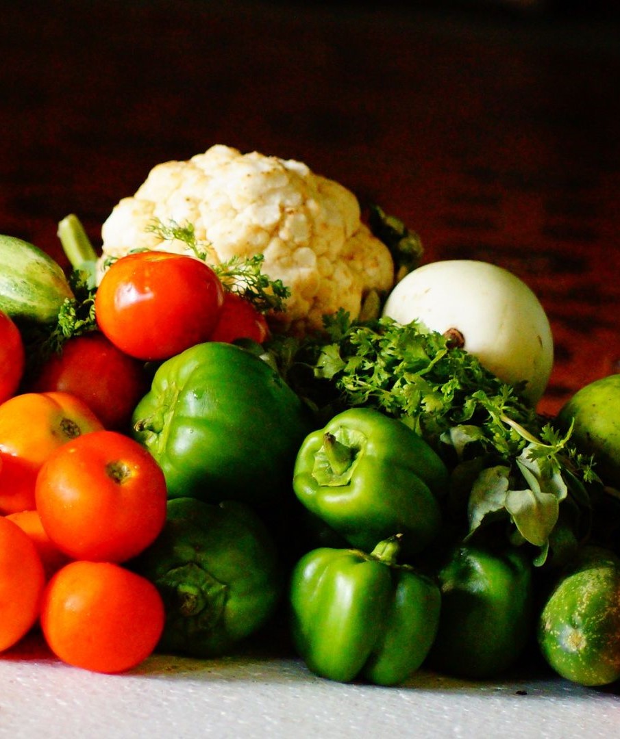 Colourful vegetables